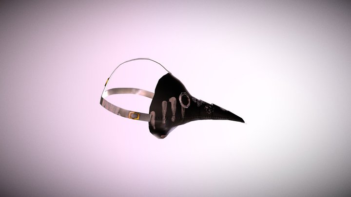 Plague Mask 3D Model