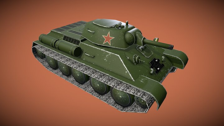 T34(76) 3D Model
