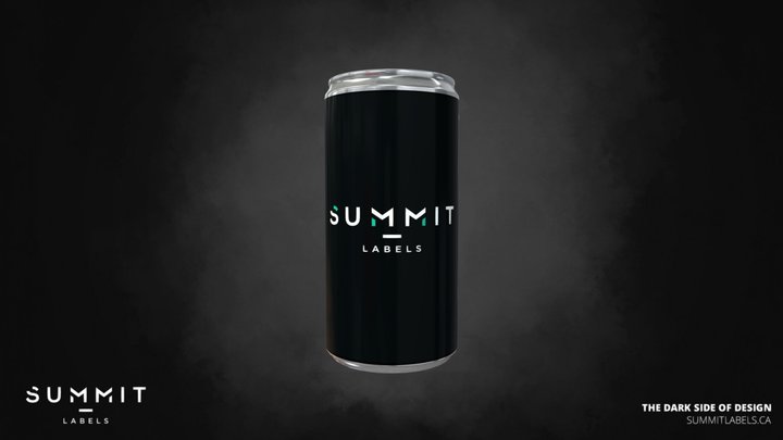 Summit Can Mockup 3D Model