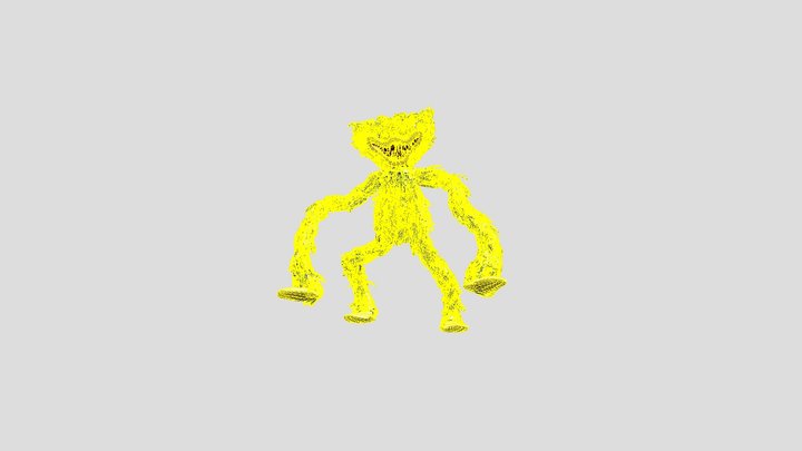 huggy 3D Model