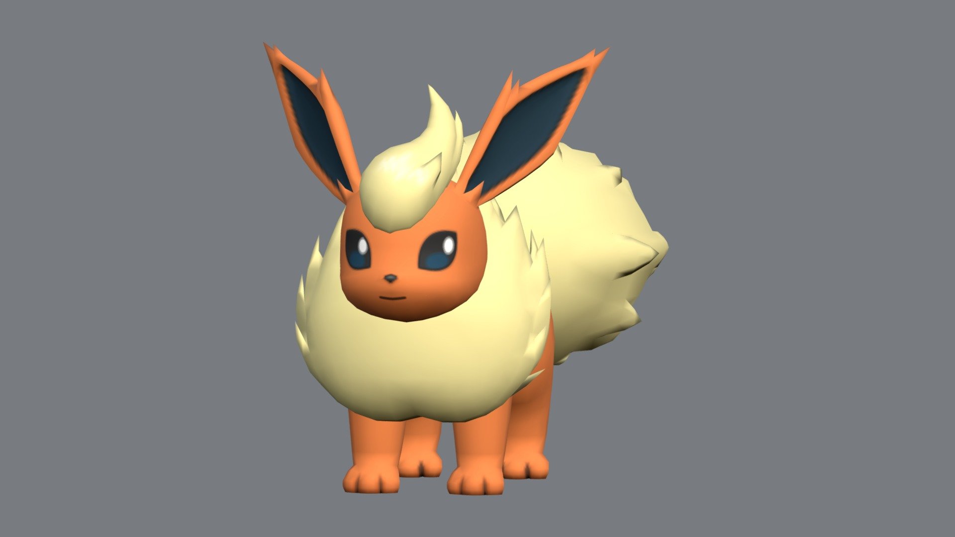 Flareon Download Free D Model By Drewsdigitaldesigns Babee Sketchfab