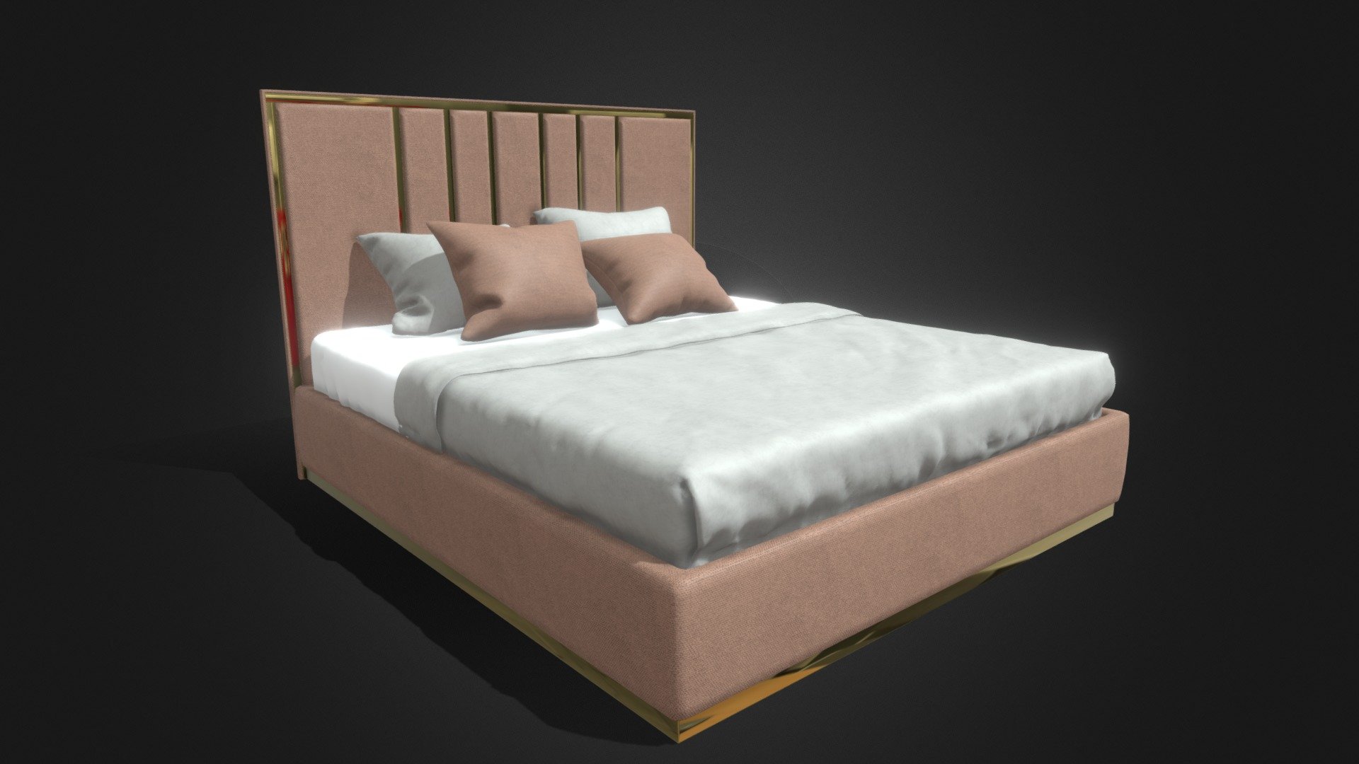 Bed M000 23 Download Free 3d Model By Saintkastiell [36bbca9] Sketchfab