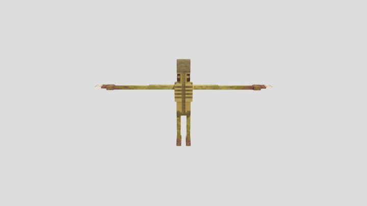 Cave dweller 3D Model
