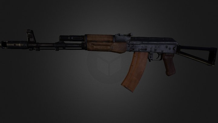 AKS74 3D Model