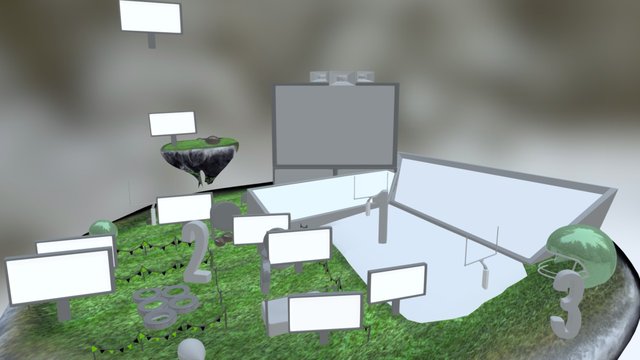 Ska'moog Tournament Map 3D Model