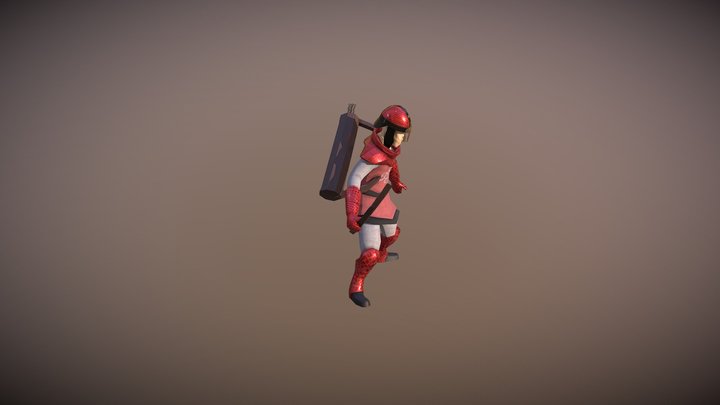 Archer Attack 3D Model