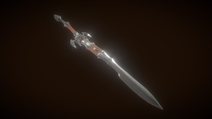 Sword-Lowpoly 3D Model