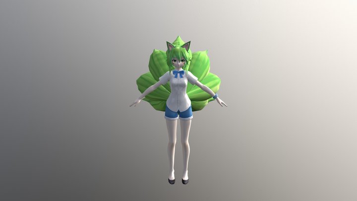 Kitsune Gumi 3D Model