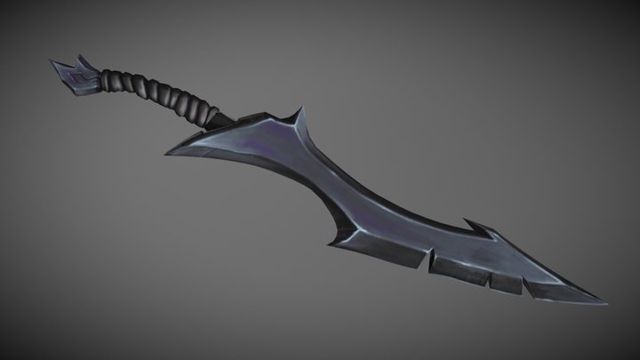 Cloaking Dagger 3D Model