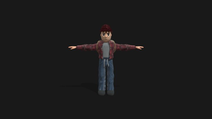 Backpacker 3D Model