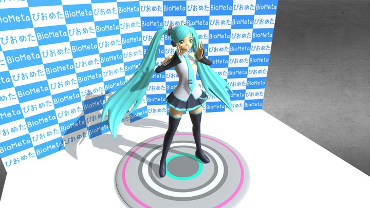 miku_02 3D Model