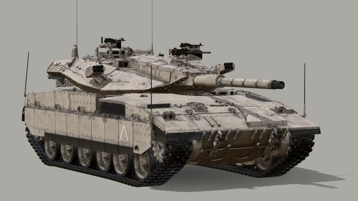 Merkava MK2D 3D Model