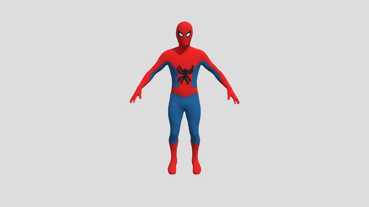 Spiderman ps1 3D Model