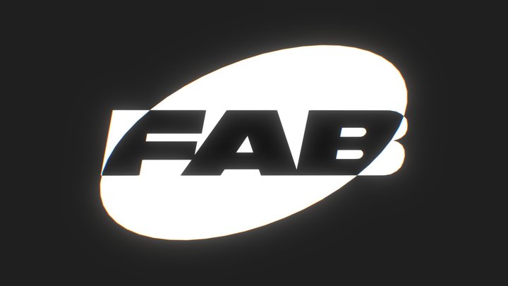 FAB Logo – Modelo 3D gratuito STL