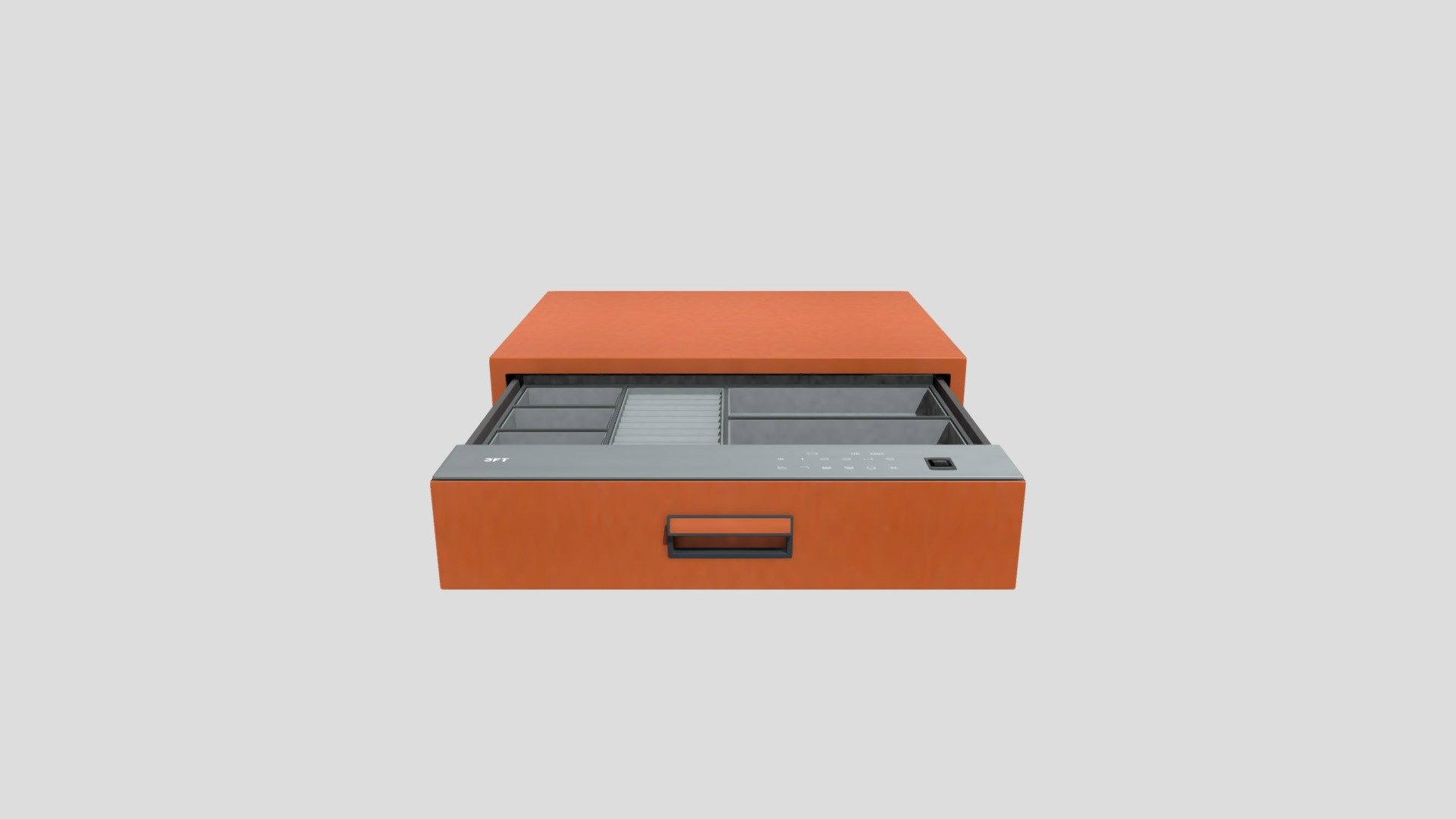 Deluxe Safe Drawer T3SB1-F — Sketchfab embed 3D viewer