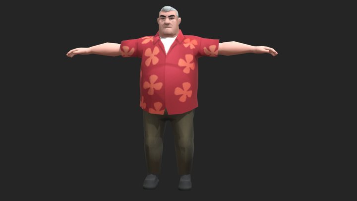 Grandpa Max 3D Model