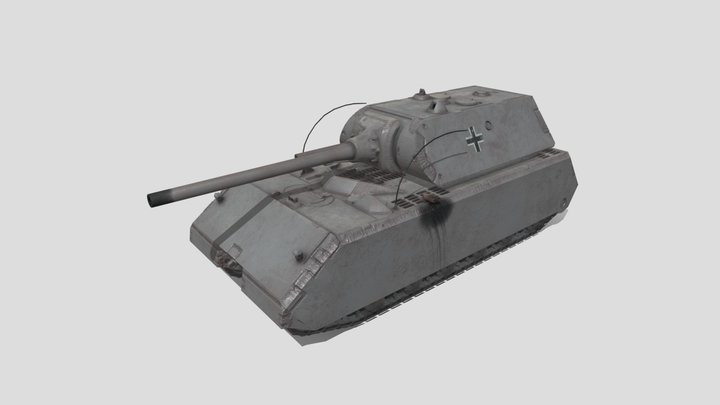 Maus tank 3D Model