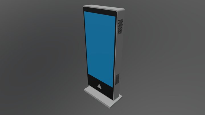 PT Signage Outside Edition 3D Model