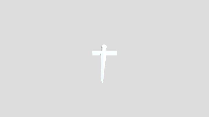 Simple sword 3D Model