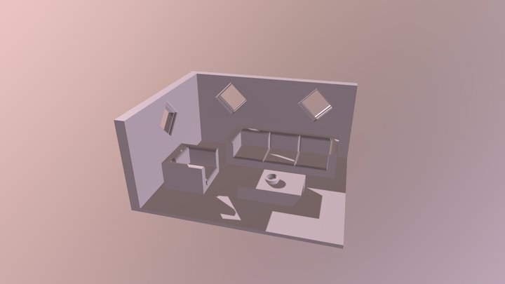 Комната 3D Model