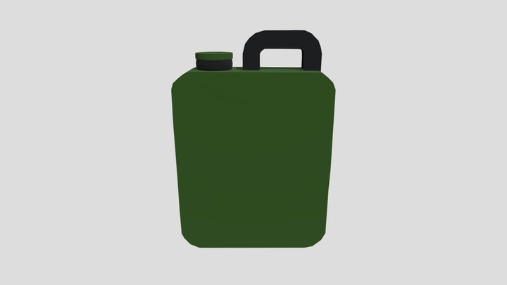 Gas Can – Kostenloses 3D-Modell STL