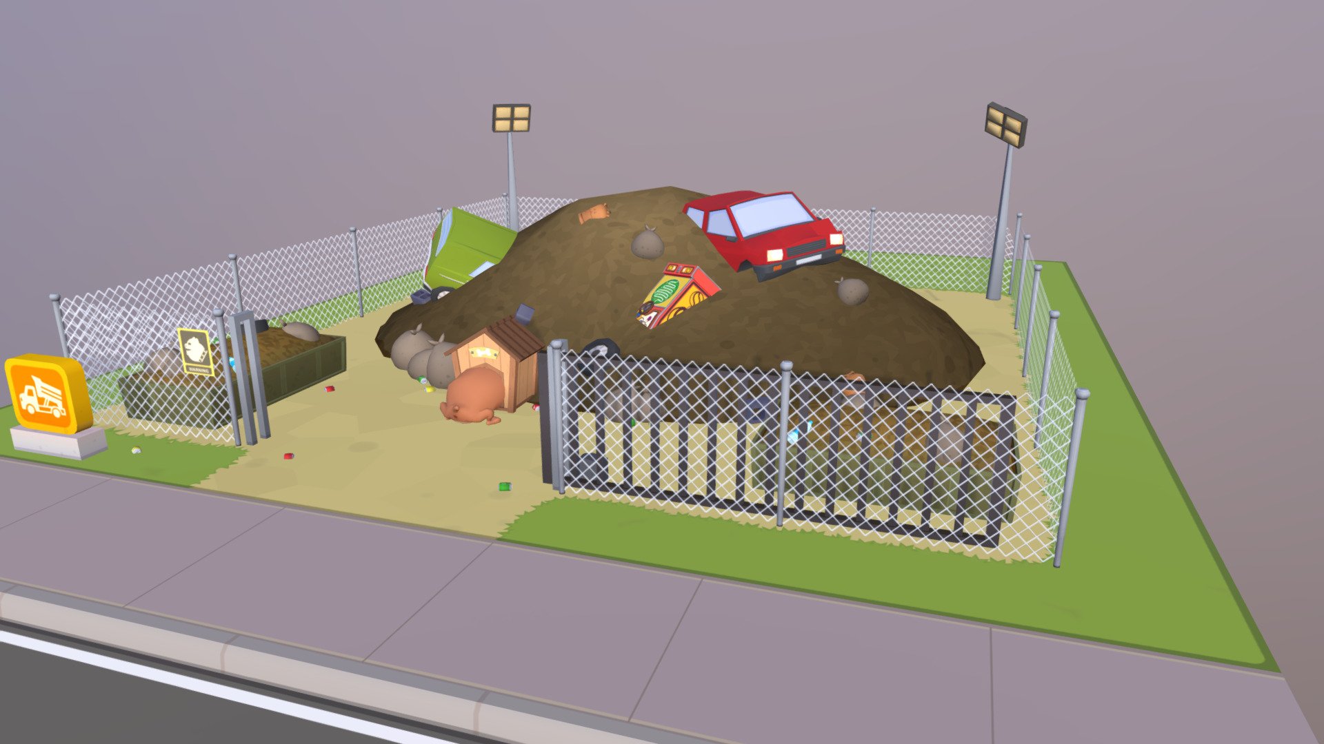 Dump Scene