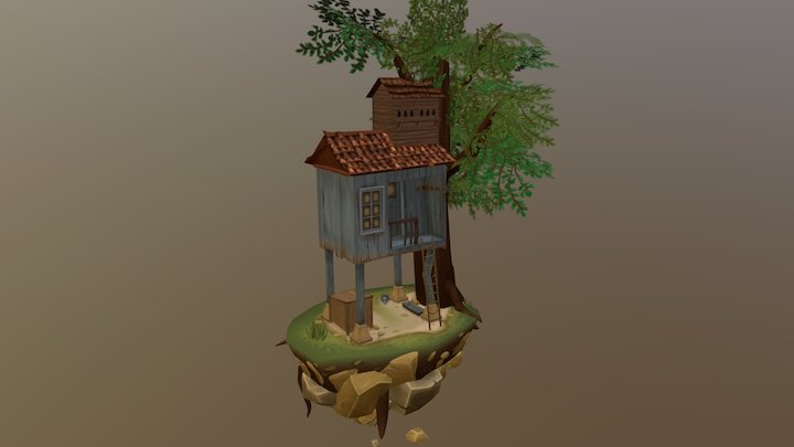Game Art Building Assignment 3D Model