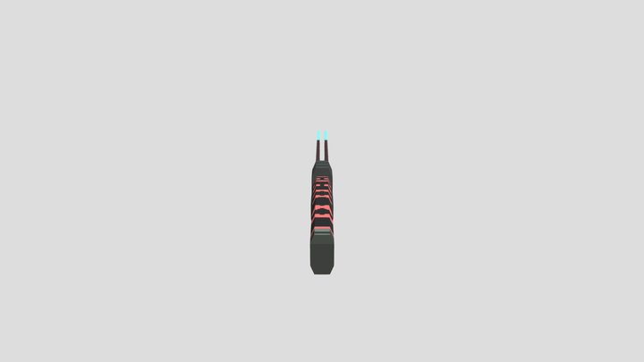 Destroy knife 3D Model