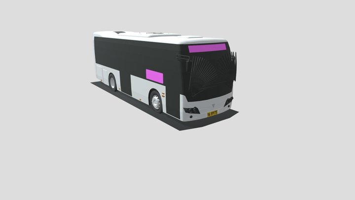 Bus foton a25 3D Model