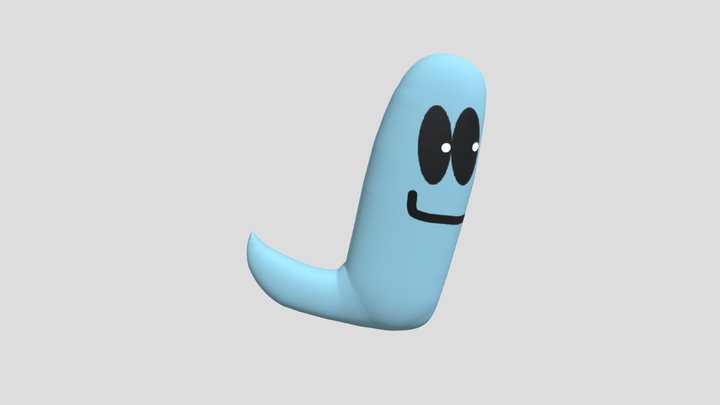 Literally A Ghost fnf 3D Model