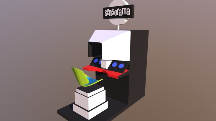 Sensorama Machine 3D Model