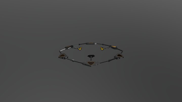 Chantier spatial Goa'uld 3D Model