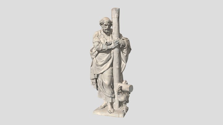 Sint Pieter_SS_20251211_LowPoly_Normal+AO 3D Model