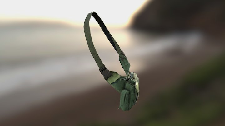 Outfit 1: Shoulder Bag 3D Model