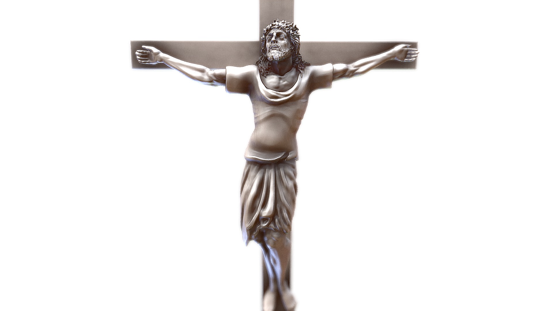 3D model Jesus Crist The Son Of God - This is a 3D model of the Jesus Crist The Son Of God. The 3D model is about a statue of a person.