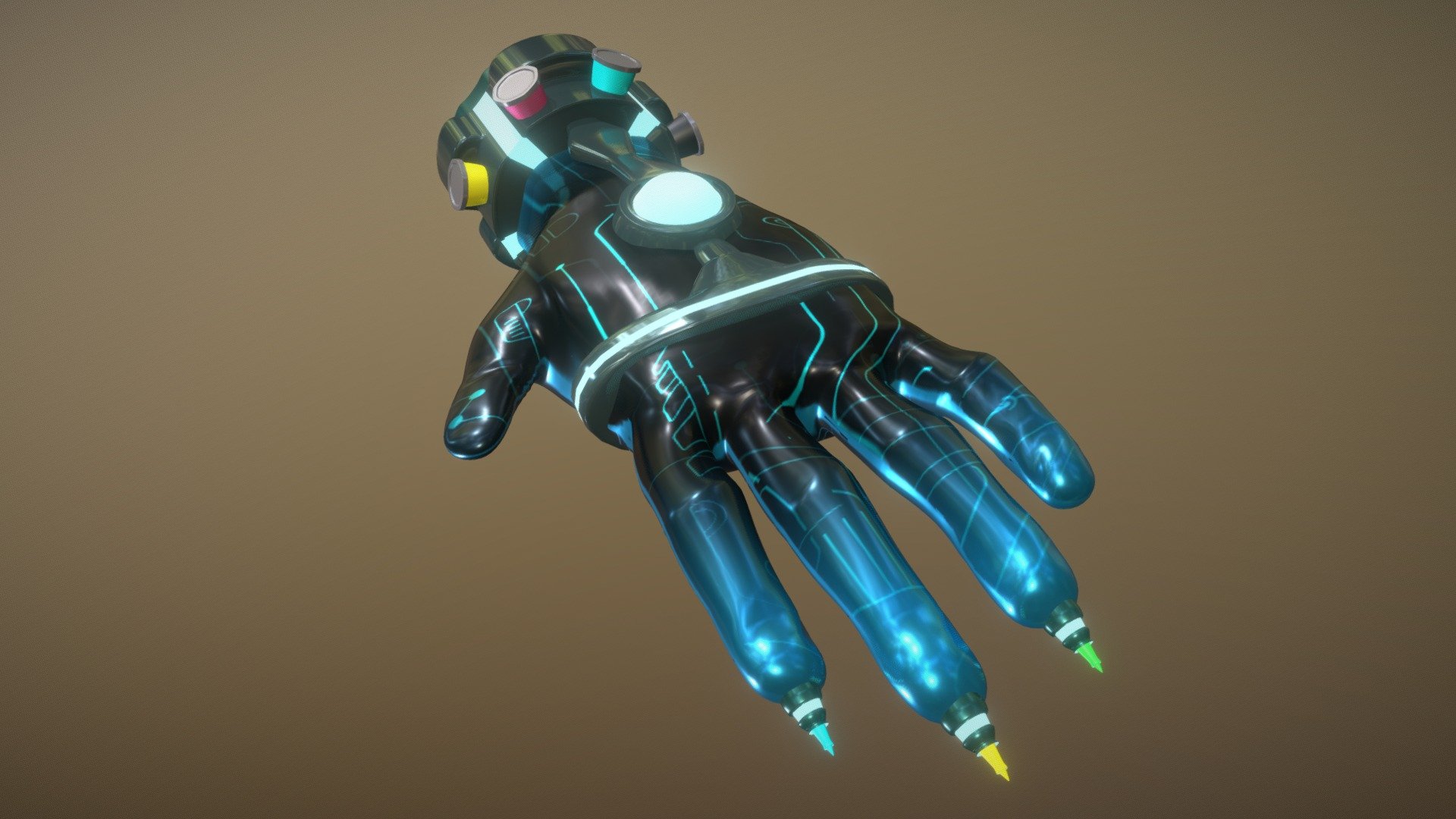 Guante scanner multicolor - SmartArt Gloves