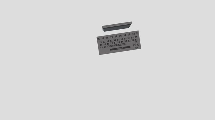 Computer 2 3D Model