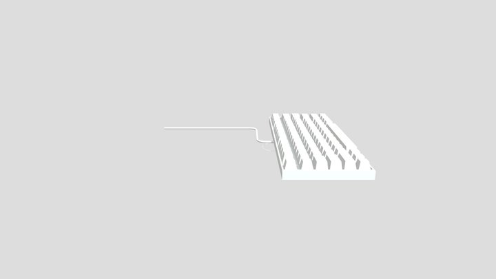 Keyboard – Free 3D Model STL