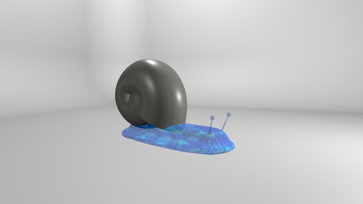 Cyber Snail 3D Model