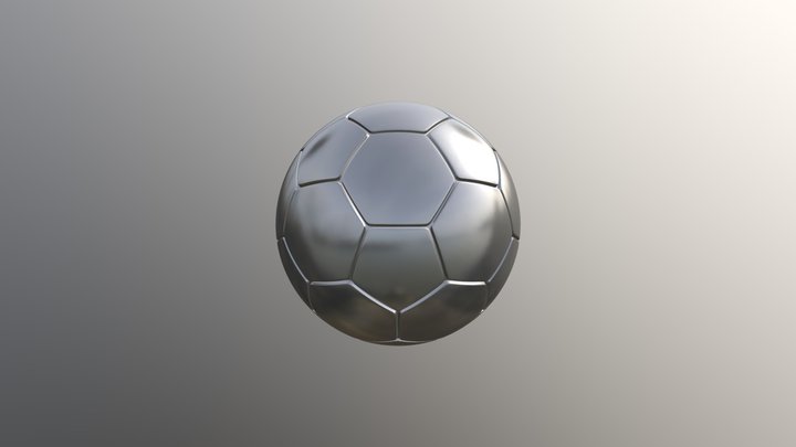 Football Ball 3D Model