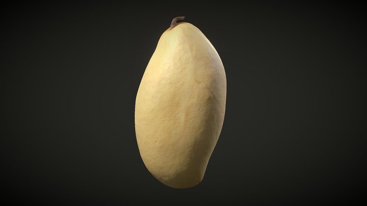 Yellow Mango 3D Model