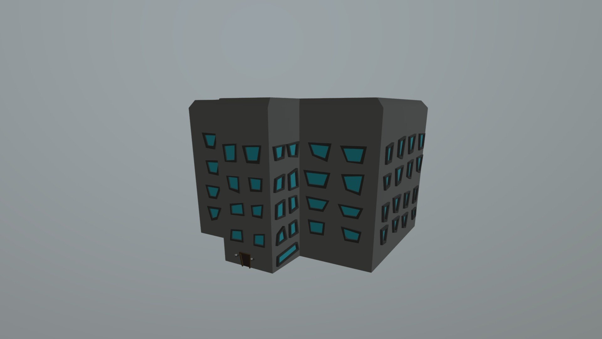 Edificio Grande - 3D model by jhorley [36d6268] - Sketchfab