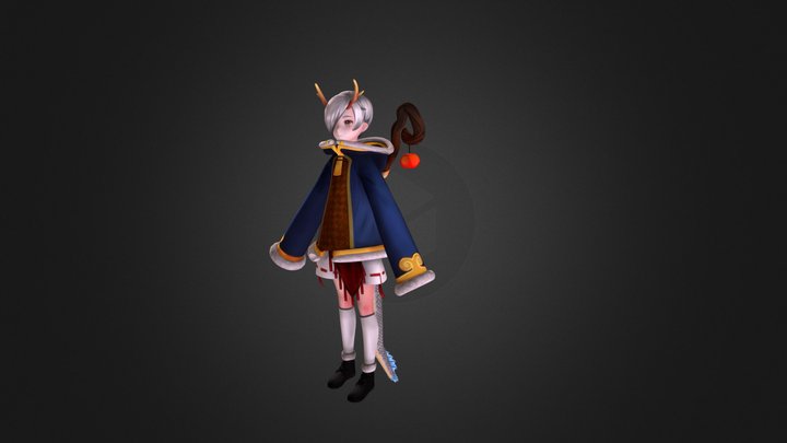 boy anime 3D Model