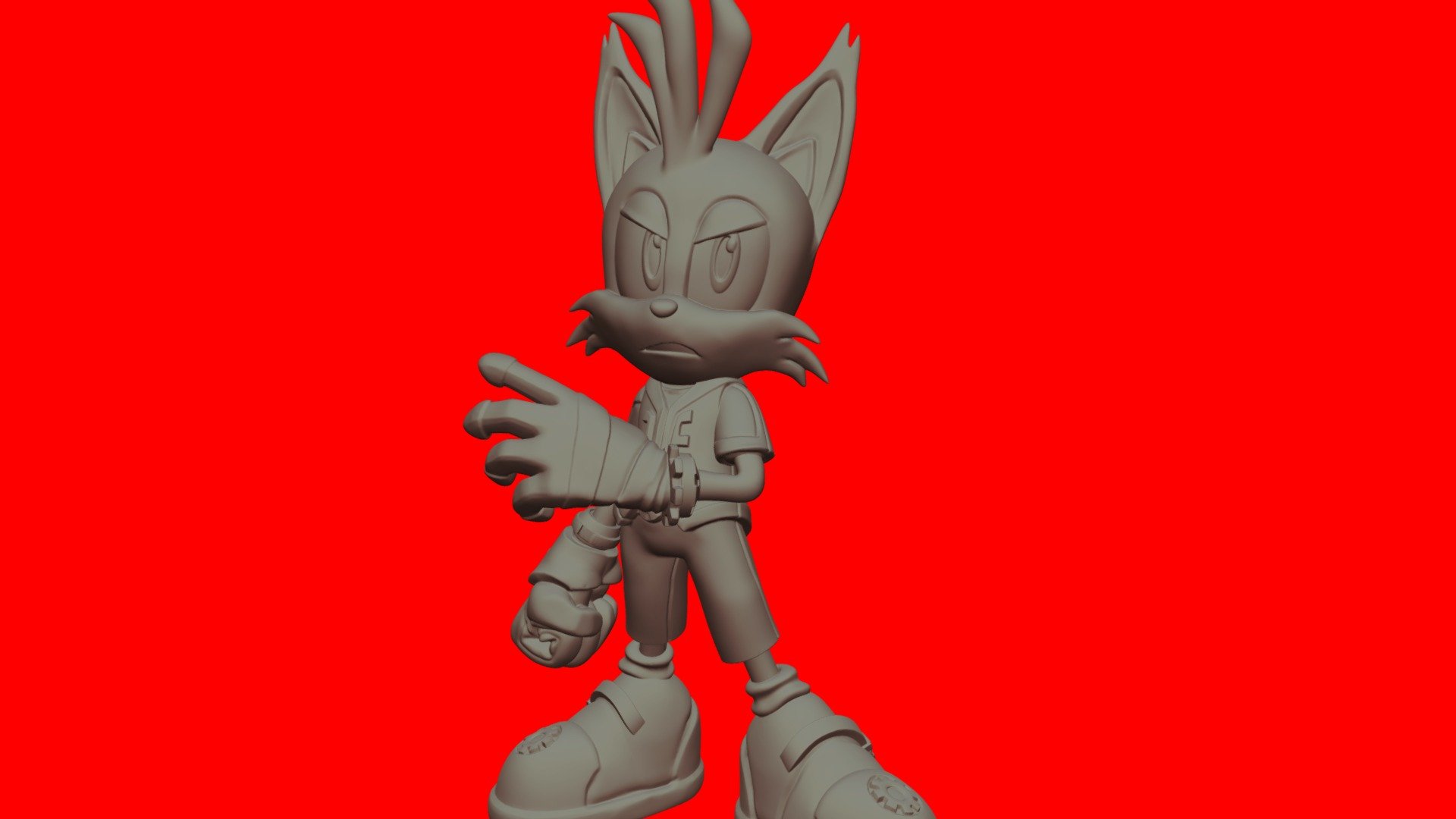 Sonic Prime 5 Tails Nine Figure