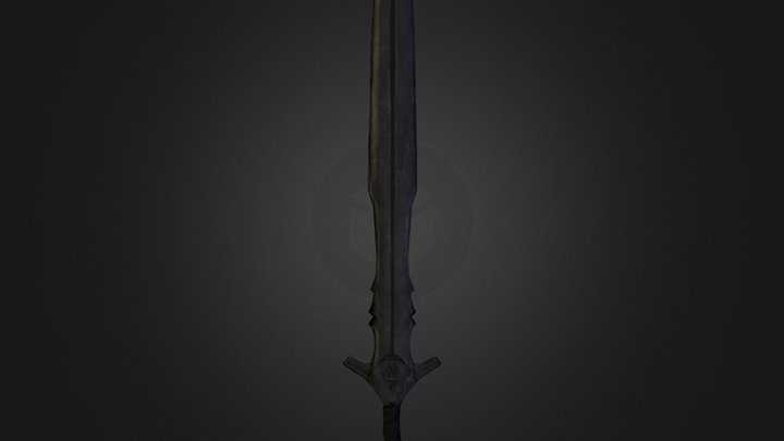 Cyrodiil Colovian Longsword 1 3D Model