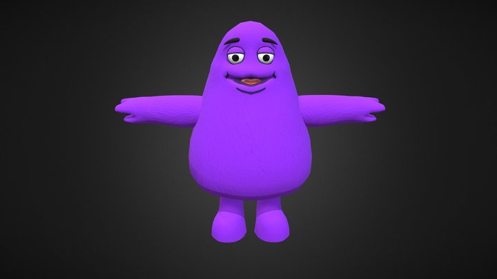 Grimace 3D Model