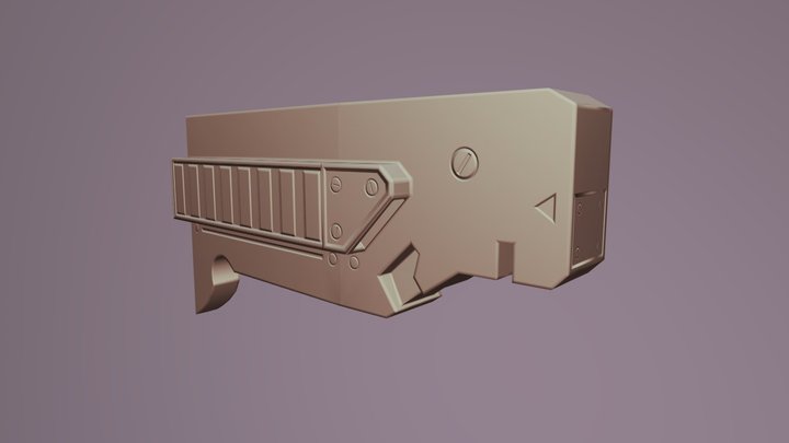 Weapon Normal Map Test 3D Model