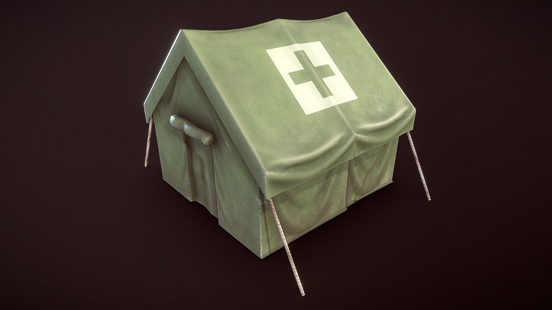 WWII Medical Tent - Download Free 3D model by creationwasteland ...