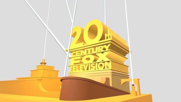 20th Century Fox logo by William Stew-Lewis rema 3D Model