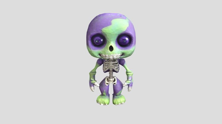 Skelly Pop 3D Model